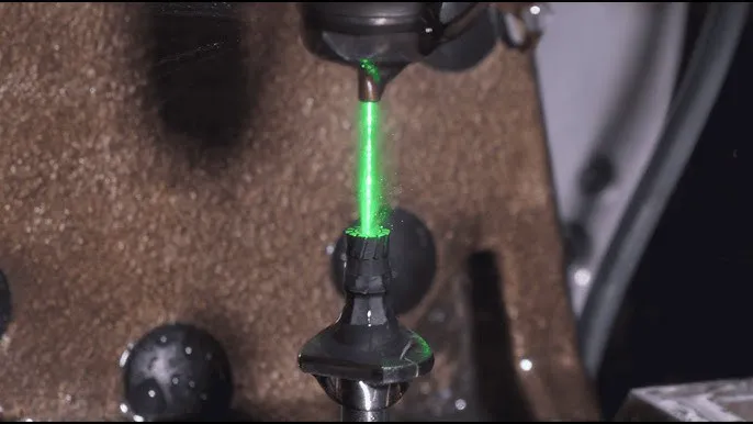 Chess piece machined with LMJ